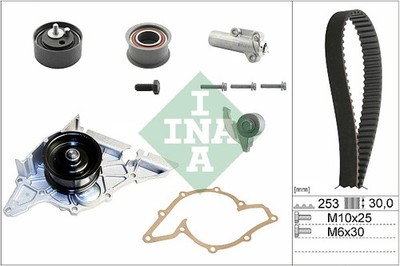 INA Wasserpumpe + Zahnriemensatz für AUDI A6 C4 A8 A4 B5 VW Passat C5 B5.5 