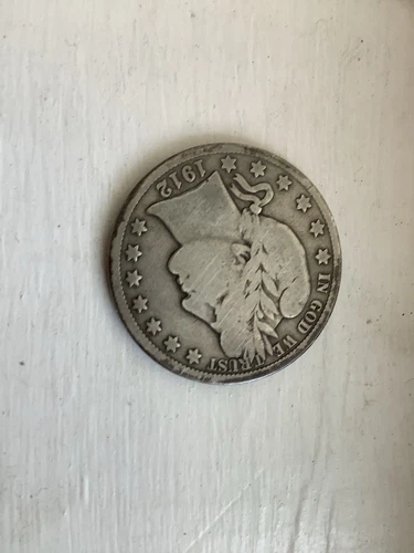 1912  D 50C Barber Half Dollar