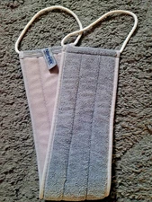 * Norwex 24” Body Back Scrubber Graphite Gray Baclock Cloth Antimicrobial *