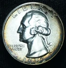 1952 25C Washington Quarter UNC Toner ~ 26183