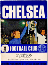 1970 FA CHARITY SHIELD Chelsea v Everton