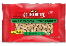 Gurley's Jumbo Unsalted Roasted Peanuts In Shell, Non GMO Healthy High Protei...