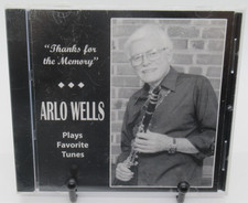 ARLO WELLS: PLAYS FAVORITE TUNES - THANKS FOR THE MEMORY MUSIC CD, 12 TRACKS