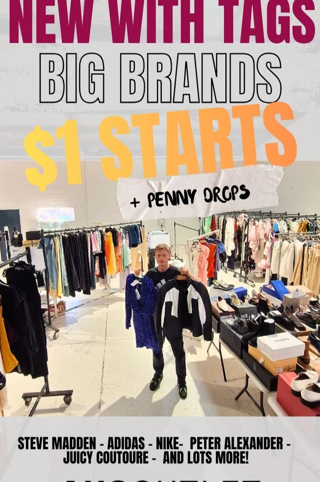 1ST SHOW - $1 STARTS! EVERYTHING NWT - NIKE, ADIDAS & MORE!
