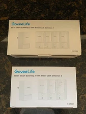 GoveeLife WiFi Smart Gateway 2 with Water Leak Detector 4-Pack and 3-Pack