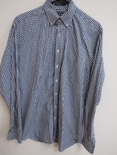 Paul Fredrick Classic Fit Multicolor Check Long Sleeve Button Down Shirt 16.5/37