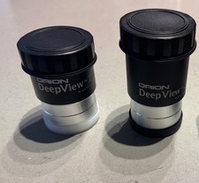 Orion Deep View 2  inch eyepiece set   28 mm, 35 mm   Excellent condition