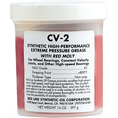 Red Line CV-2 Grease with Moly 14oz Jar 80401