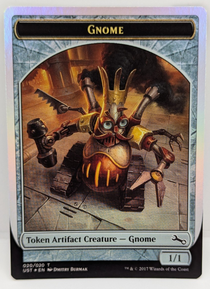 Gnome Token Unstable Foil NM MTG