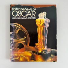 50 Golden Years of Oscar Robert Osborne 1978 First Edition Hollywood