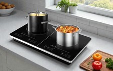 DMS Doppel-Induktionskochplatte 3500W – Profi Kochfeld, Schnell & Energiesparend