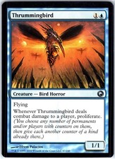 Thrummingbird 47 U Scars of Mirrodin Magic the Gathering MTG LP