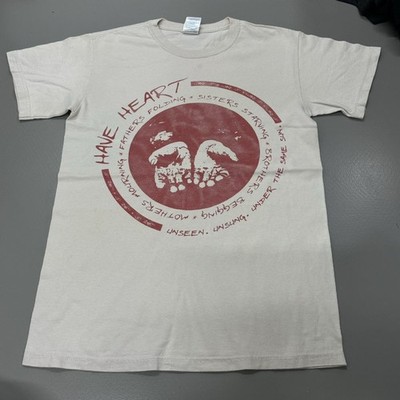 00 Have Heart - Bridge Nine Records White T shirt Classic Style Unisex NH22138