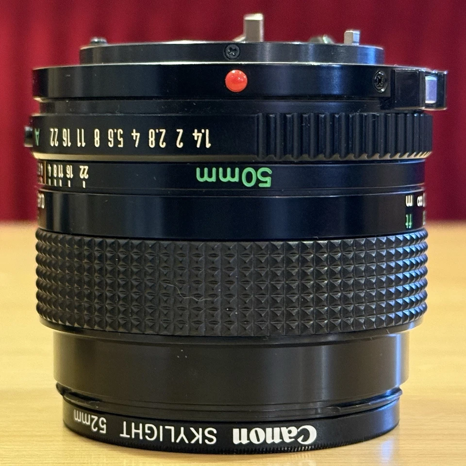 [N Mint++] Canon New FD 50mm f/1.4 MF Standard Lens for AE-1 A-1 F-1 Japan 8162 - Image 3 of 4