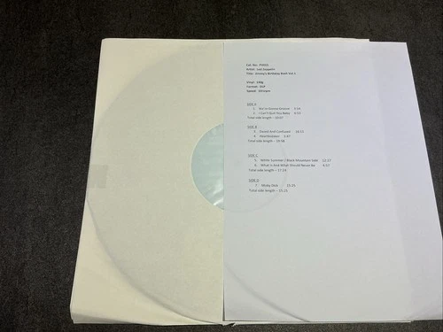 Led Zeppelin - Jimmys Birthday Bash Vol.1 - Test Pressing - Vinyl - DLP