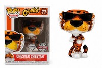 Funko Pop Chester Cheetah #77 Diamond Collection Special Edition Cheetos Figur