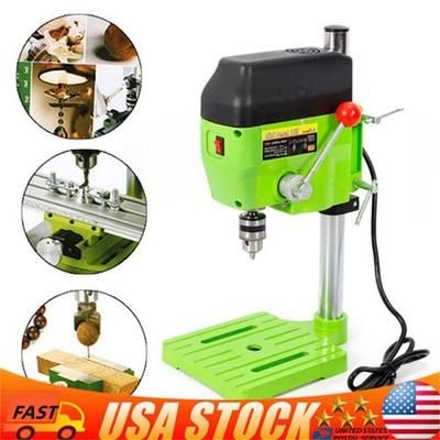 480W Table Top Electric Power Drill Press Stand Benchtop Metal Drilling Machine