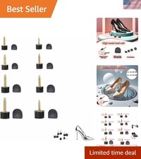 High Heel Protector Caps Replacement Kit: 8 Pairs for Stylish Footwear
