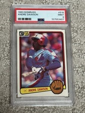 PSA 9 BASEBALL CARD 1983 DONRUSS HOF ANDRE DAWSON MONTREAL EXPOS