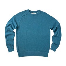 Original Penguin Mens Turquoise Blue 100 Cotton Crew Neck Sweater M