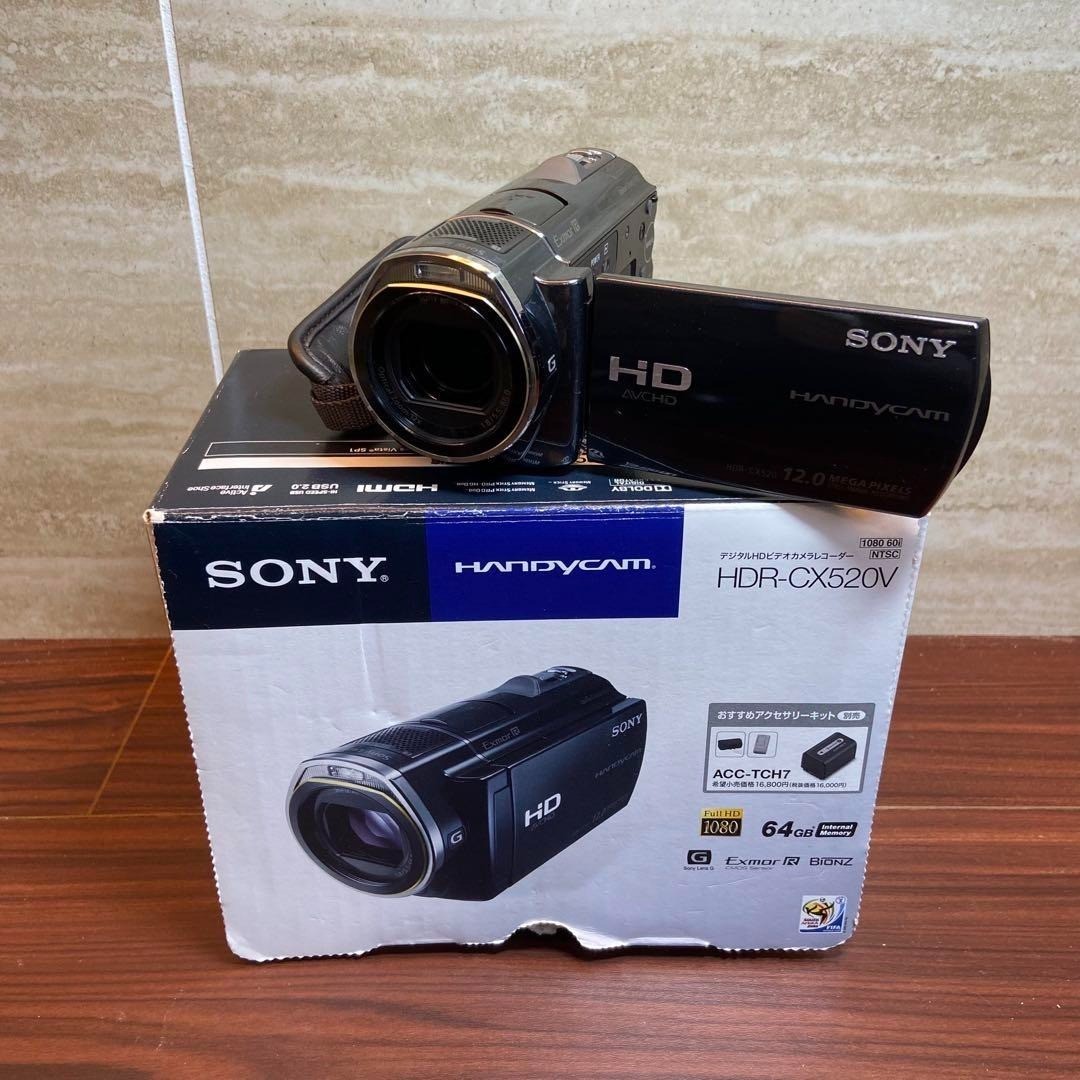 美品　SONY　Handycam　HDR-CX520　d109b304dd Amazon.com : Sony HDR-CX520V 64GB Flash High Definition