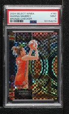 2024 Panini Select WNBA Bronze Checker Prizm 27/49 Marina Mabrey PSA 9 MINT 3hd