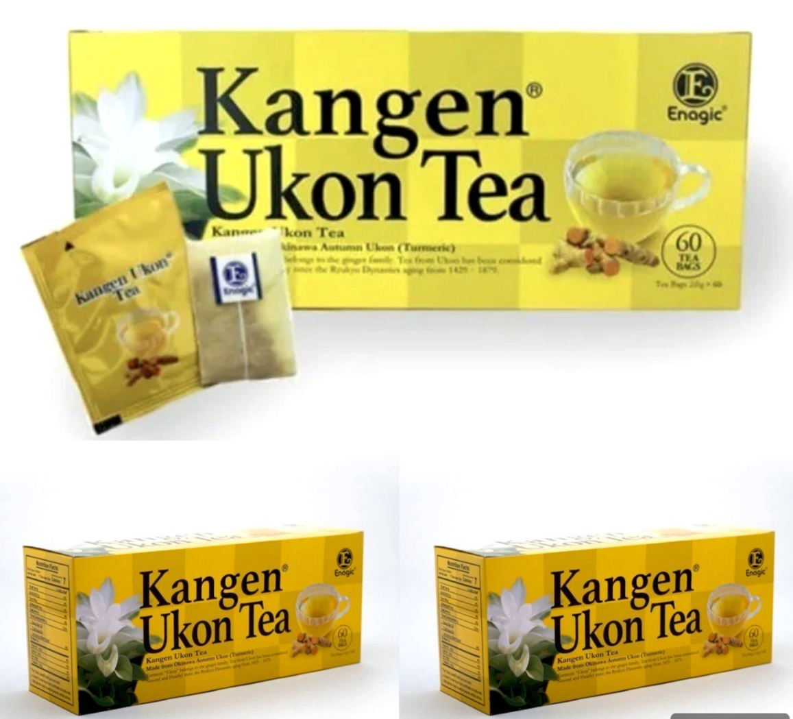 3Box Enagic Kangen Ukon Tea Organic Tumeric for Immune Health
