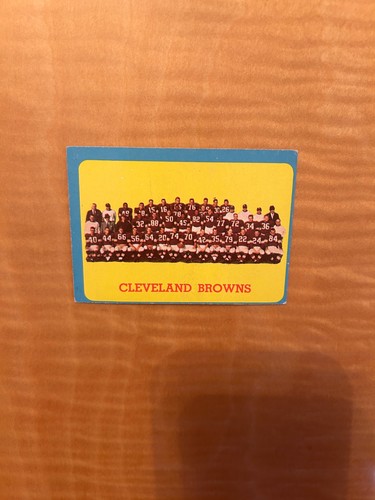 Cleveland Browns [Team] #24 1963 Topps card