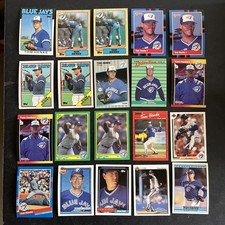 Tom Henke Lot Of 20 Cards –Toronto Blue Jays 2X AS , 1987 AL Saves LDR (TBJ14)