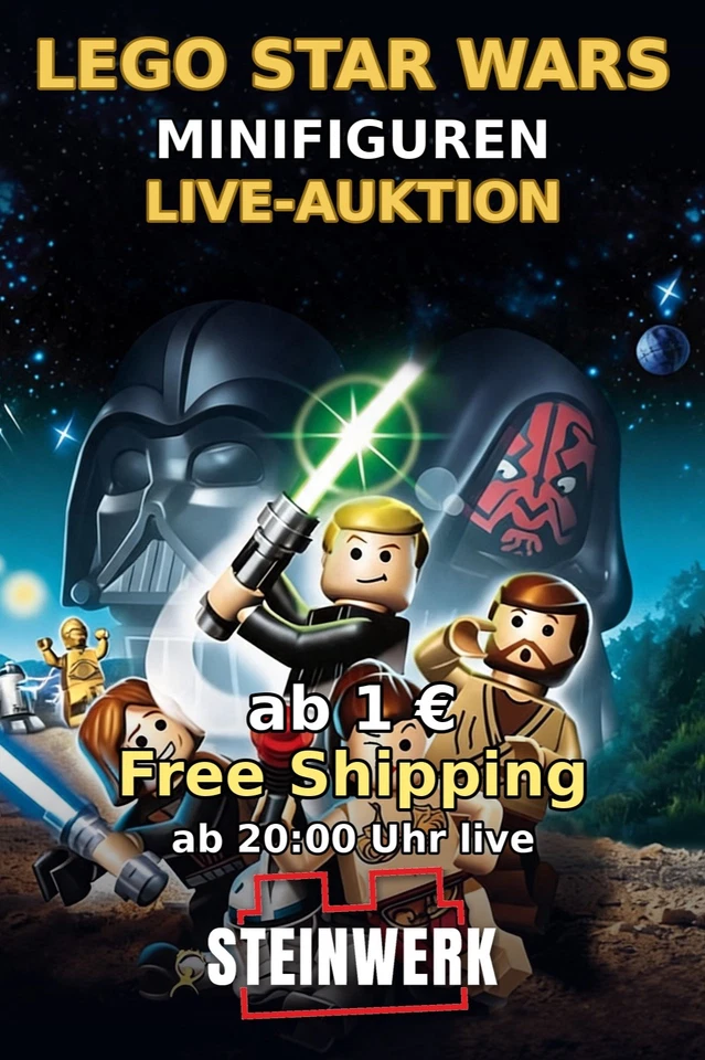 LEGO Star Wars Minifiguren | ab 1 Euro | kostenloser Versand ✅