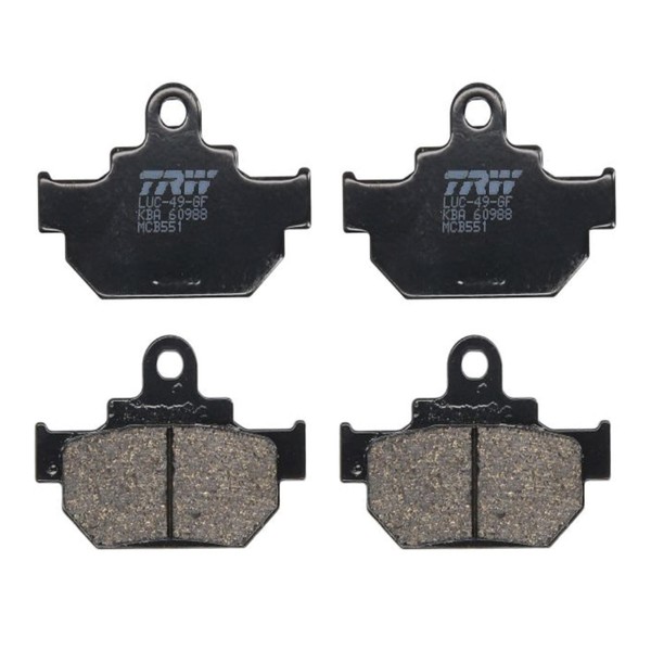 TRW Bremsbelagsatz Vorne FüR Suzuki DR600 R SN41A RU SN41A S SN41AD SU SN41AD-image