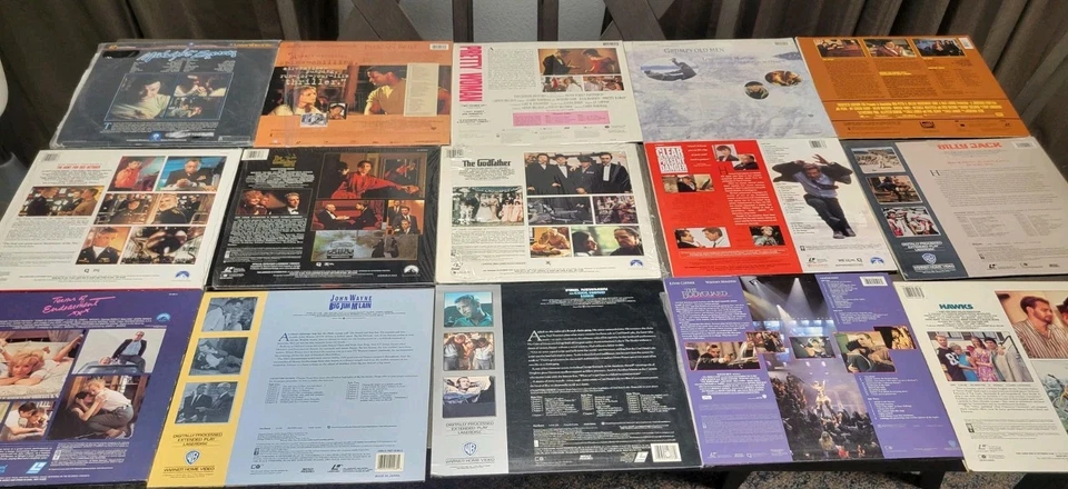 Lot of 15 Laserdisc Various Mixed Titles Blockbusters RARE Titles 15 Laser Disc  - Image 2 of 4
