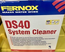 FERNOX F-62478 System Cleaner Limescale Remover Powder For Hot Water Boilers
