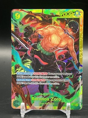 Roronoa Zoro - OP06-118 (Reprint) OP06-118 Premium Booster -The
