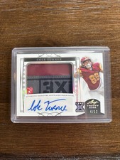 2022 Leaf  Trinity Cole Turner XRC RC Patch Tag Auto! 4/12!! Commanders! 🔥
