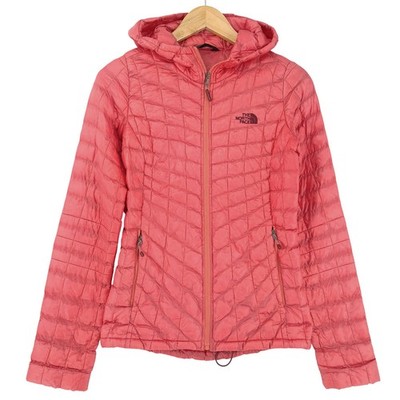 The North Face Gt5 Damen Lässige Jacke Leicht, Packbar, Kapuze Pink XS