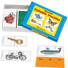 - Spanish Syllable Puzzles - 40 Puzzles - 2, 3, 4, Grades K-3 Syllable Puzzels