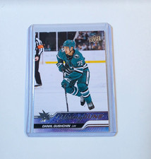 2023-24 Upper Deck Series 1 Young Guns Daniil Gushchin YG RC Card# 239 Sharks