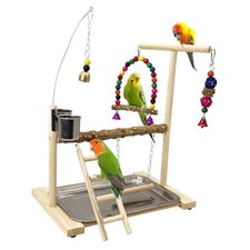 Bird Playground Parrots Play Stand Birdcage Play Stand Play Gym Parakeet