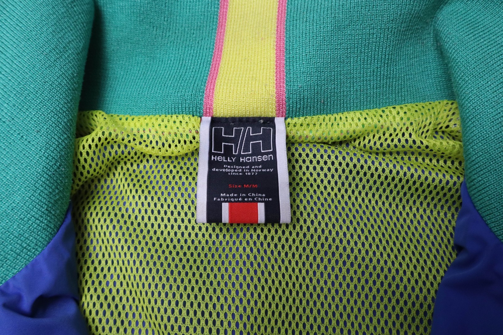 Helly Hansen Jacket Men Medium Mesh Lining Full Z… - image 6