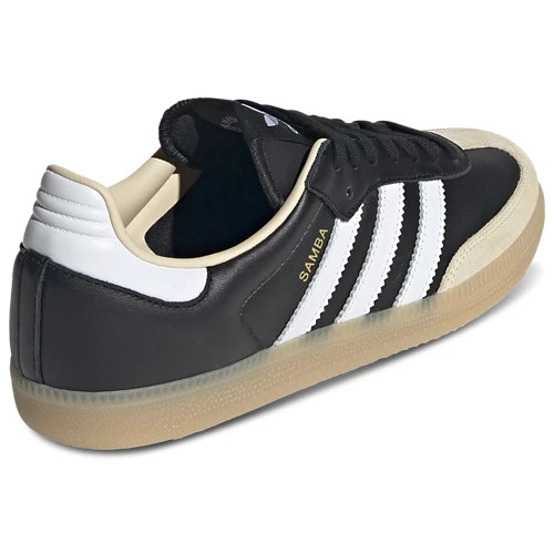 Size 8.5 - adidas Samba OG Black White Gum for sale online | eBay