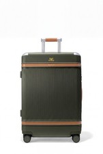Paravel Aviator Grand 26-Inch Checked Spinner Luggage Safari Green