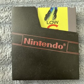 Low G Man The Low Gravity Man Nintendo NES 1990 Cartridge And Sleeve