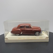 Solido Age d'Or 1/43 Brown 1950's Chevorelet Sedan #4508 Boxed Diecast
