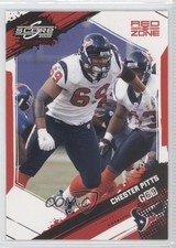 2009 Score Inscriptions Red Zone 7/30 Chester Pitts #114 0s3
