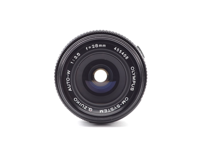 Top Mint】OLYMPUS OM-SYSTEM G.ZUIKO AUTO-W 28mm f/3.5 Lens From
