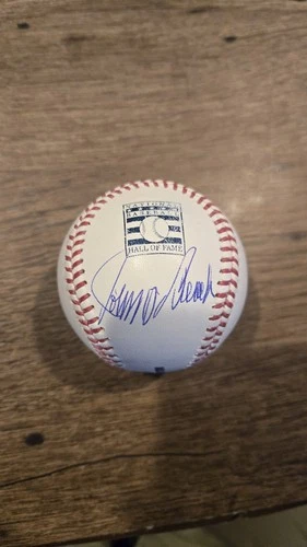Johnny Bench HOF Signed Autographed Baseball Fanatics COA MLB HOLO Reds