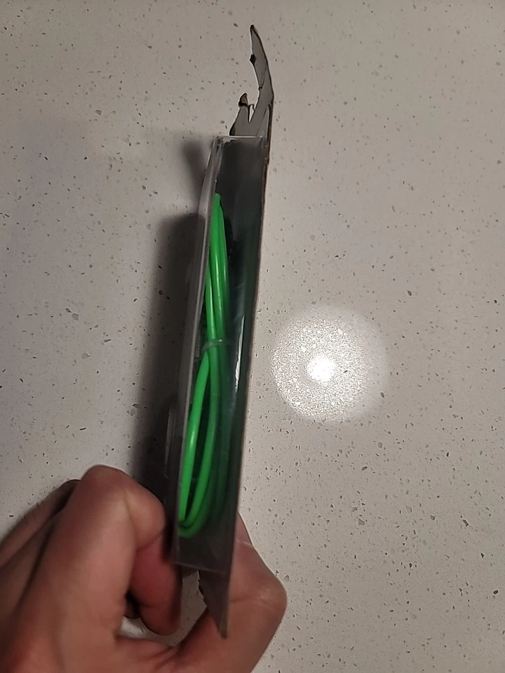 Nuevo Paquete Sellado Philips Audio/Video 3.5mm Cable de Audio Verde para Todas las Marcas 3 pies Foto 3 de 3