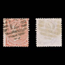 7822 GB SG80 6D Lilac. Watermark Error 1862. Sc#34 Mi19Ib. Used