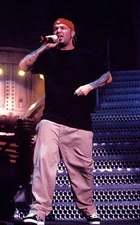 Fred Durst of Limp Bizkit during Limp Bizkit "Family Values" Tour - Old Photo 8